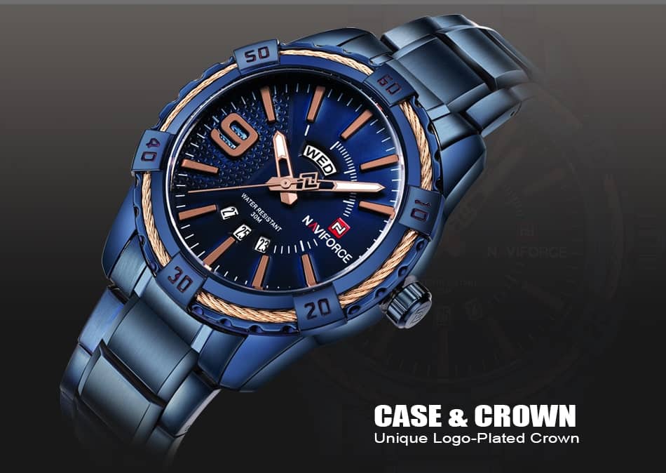 Naviforce NF9117-Blue Watch Price In Bangladesh - Image 3