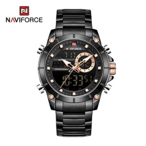 Naviforce NF9163-Black Watch price In Bangladesh.
