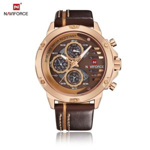 Naviforce NF9110-Coffee Watch Price In Bangladesh.