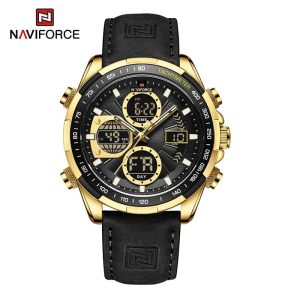 Naviforce Nf 9197 Men's Quartz Wrist Watch Price In Bangladesh-Neon Black