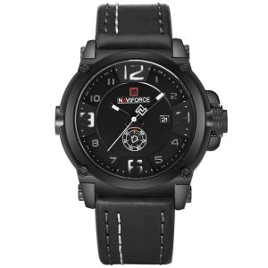 Naviforce NF9099-Black  Watch Price In Bangladesh.