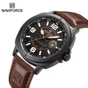 Naviforce NF8078 Brown Men’s Watch