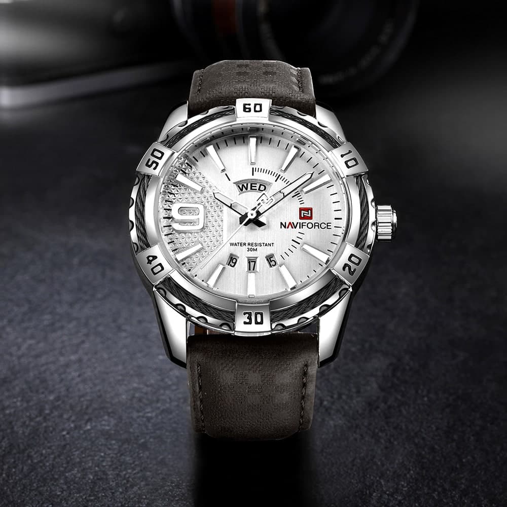 Naviforce NF9117T-White Watch Price In Bangladesh. - Image 2