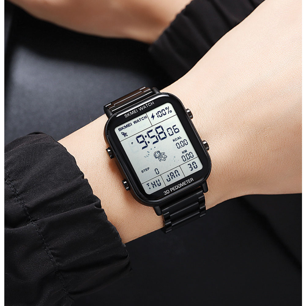 Skmei 1888 Black Watch For Men - Image 4