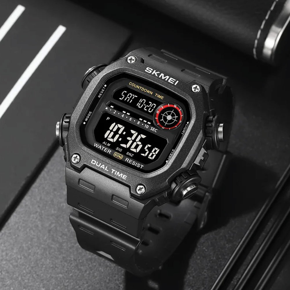 Skmei 2126 Black Watch For Men - Image 3