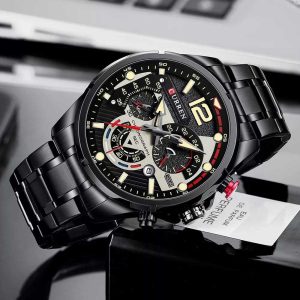 Curren 8395- Black Watch Price In Bangladesh