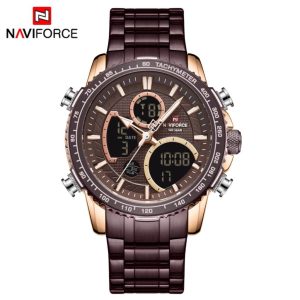 Naviforce 9182-Coffee Watch Price In Bangladesh.