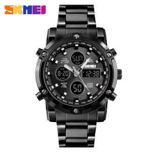 Skmei 1389 Gents Multifunctional Wrist Watch For Men.