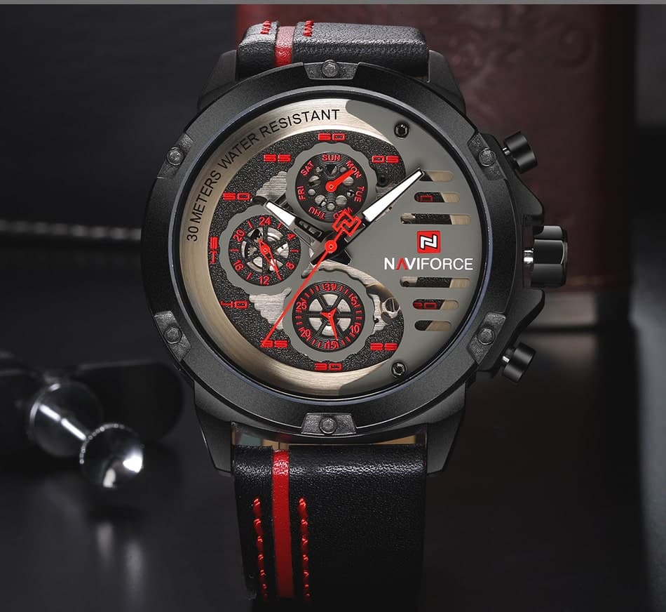 Naviforce NF9110-Red Watch Price In Bangladesh. - Image 3