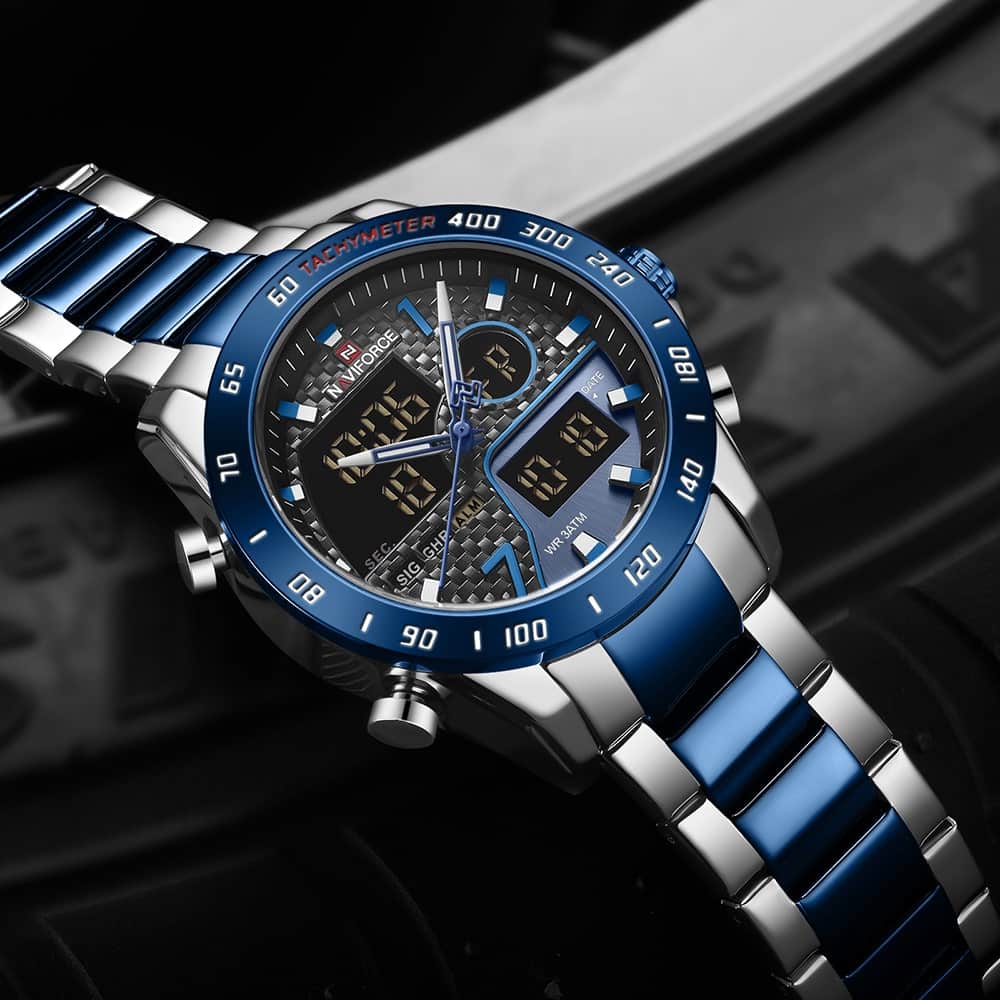 Naviforce 9171 For Men - Blue - Image 2