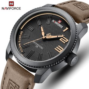 Naviforce 9202-Coffe Watch Price In Bangladesh.