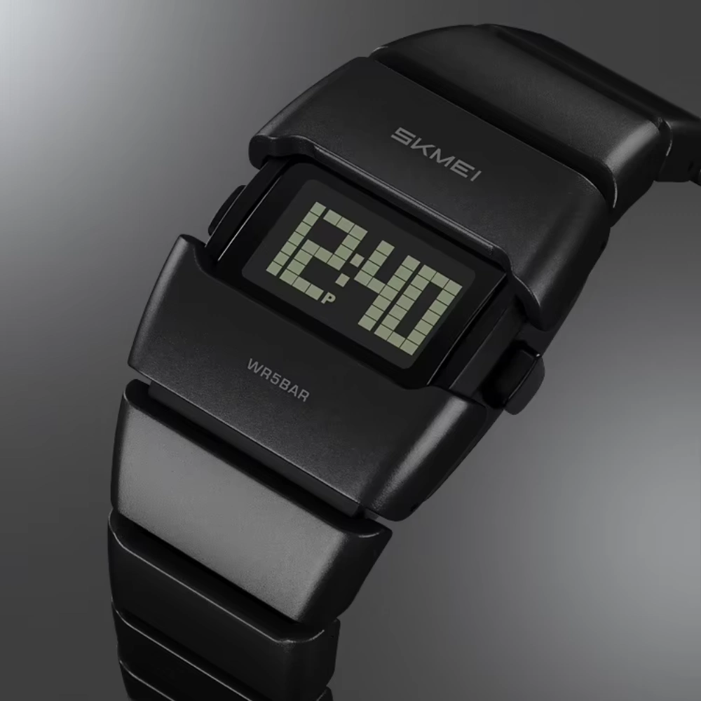 Skmei 2710 Black Watch For Men's - Image 2