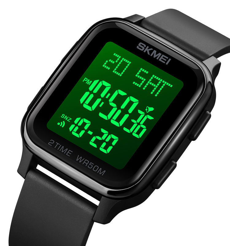 Skmei 1858 Black Watch For Men - Image 2