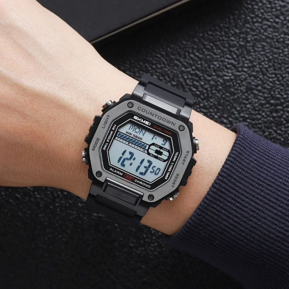 Skmei 2522 Black Business Watch For Men's - Image 4
